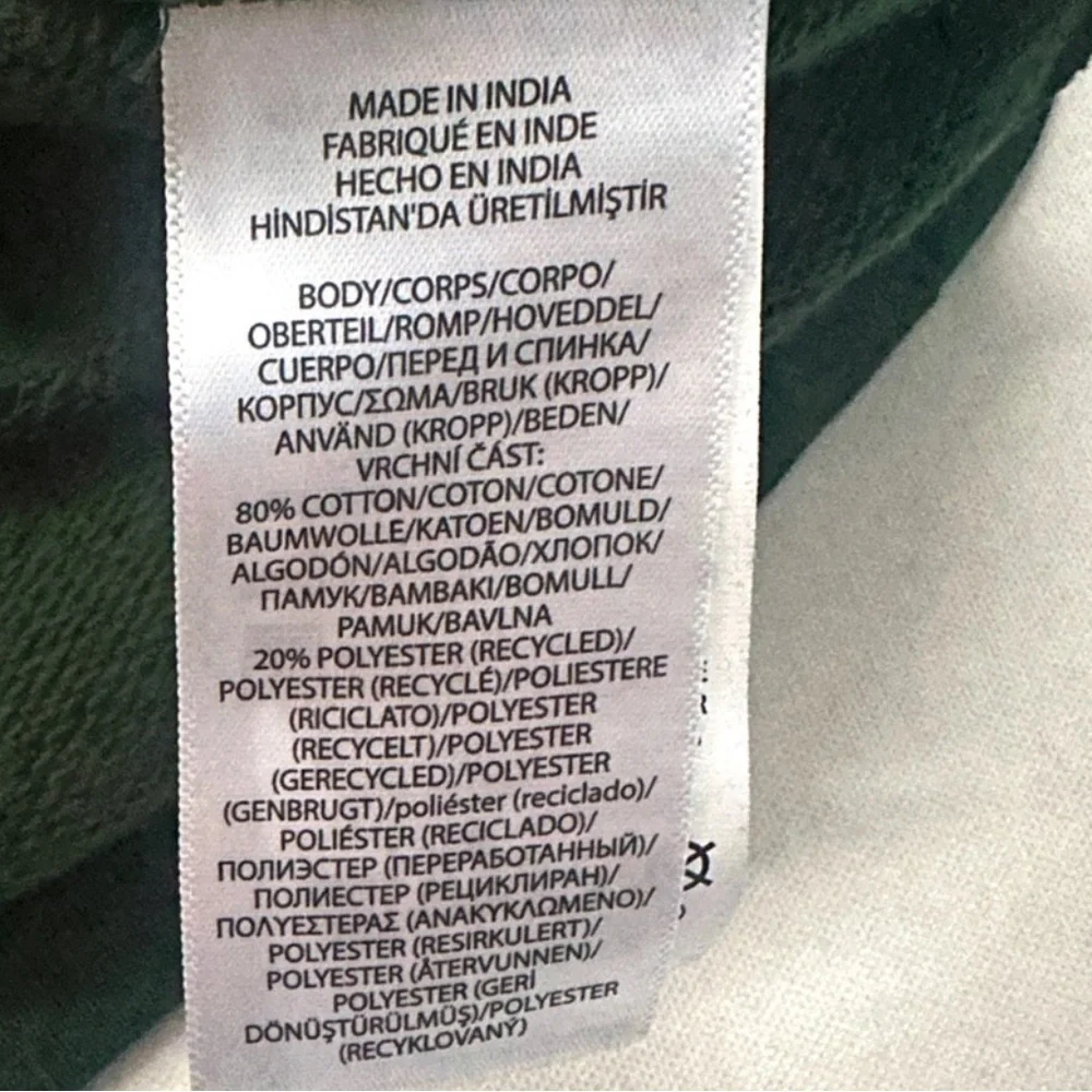 POLO RALPH LAUREN MEN’S WINTER POLO BEAR HOODIE GREEN NWT M